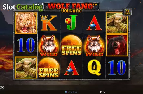 Οθόνη2. Wolf Fang - Volcano Κουλοχέρης 