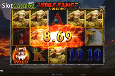Οθόνη3. Wolf Fang - Volcano Κουλοχέρης 