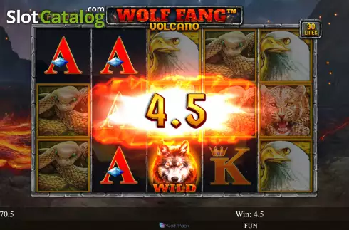 Οθόνη4. Wolf Fang - Volcano Κουλοχέρης 