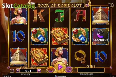 Οθόνη2. Book of Cosmolot Κουλοχέρης 