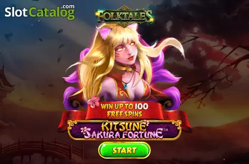 Οθόνη2. Kitsune Sakura Fortune Κουλοχέρης