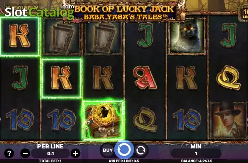Οθόνη5. Book of Lucky Jack Baba Yaga's Tales Κουλοχέρης