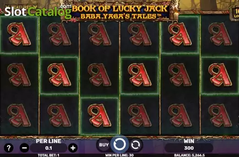 Οθόνη6. Book of Lucky Jack Baba Yaga's Tales Κουλοχέρης