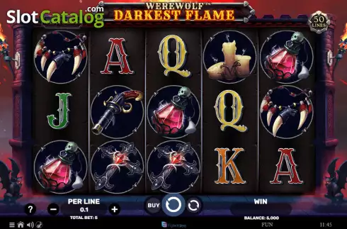 Οθόνη2. Werewolf Darkest Flame Κουλοχέρης 