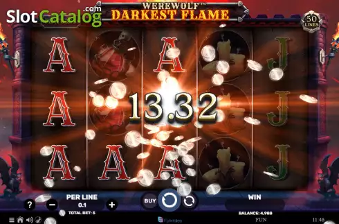 Οθόνη4. Werewolf Darkest Flame Κουλοχέρης 