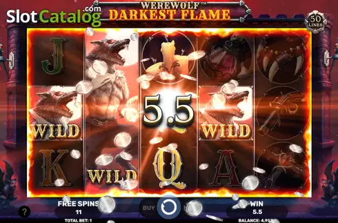 Οθόνη7. Werewolf Darkest Flame Κουλοχέρης 