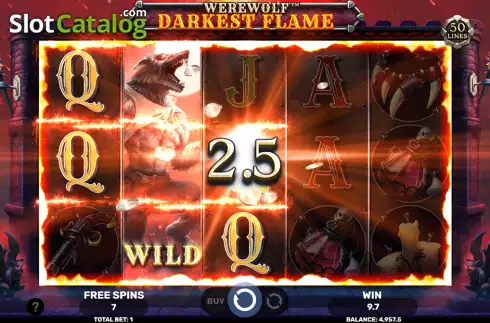 Οθόνη8. Werewolf Darkest Flame Κουλοχέρης 