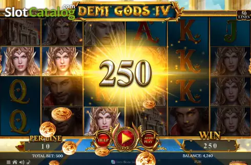 Οθόνη3. Demi Gods IV - The Golden Era Κουλοχέρης
