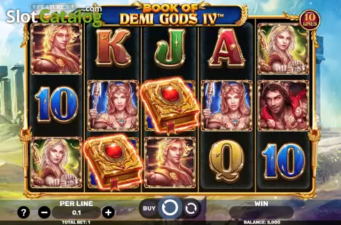 Οθόνη3. Book of Demi Gods IV The Golden Era Κουλοχέρης