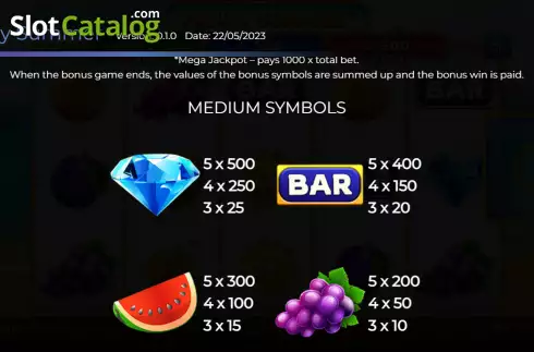 Οθόνη6. Fruity Summer Κουλοχέρης