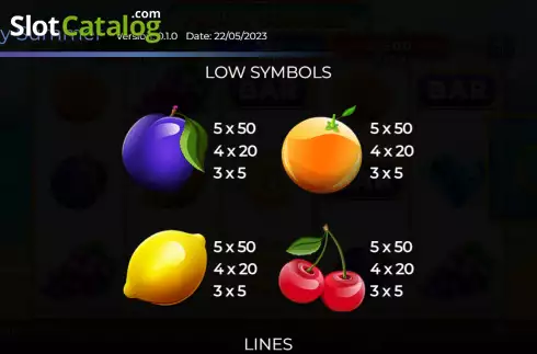 Οθόνη7. Fruity Summer Κουλοχέρης
