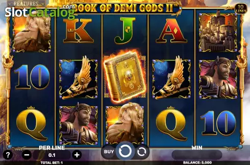 Οθόνη3. Book of Demi Gods II - The Golden Era Κουλοχέρης