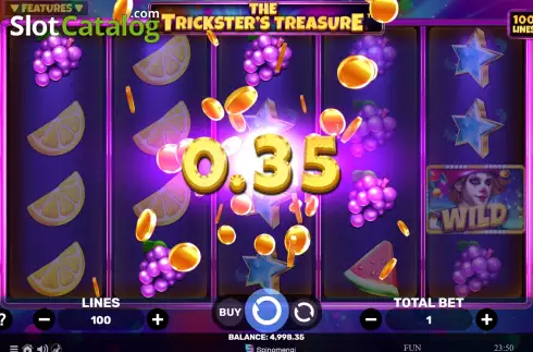 Οθόνη3. The Trickster's Treasure Κουλοχέρης