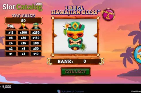 Οθόνη2. 1 Reel Hawaiian Bliss Κουλοχέρης