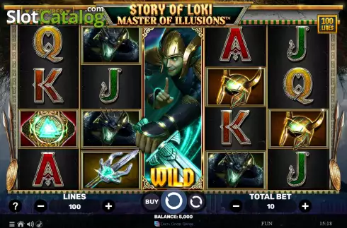 Οθόνη2. Story of Loki Master of Illusions Κουλοχέρης