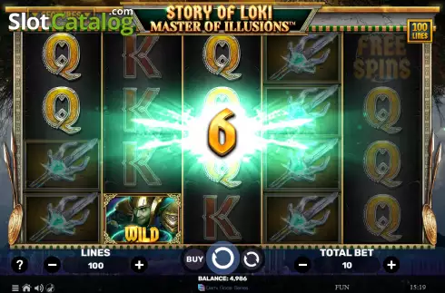 Οθόνη3. Story of Loki Master of Illusions Κουλοχέρης