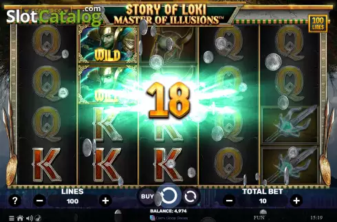 Οθόνη4. Story of Loki Master of Illusions Κουλοχέρης