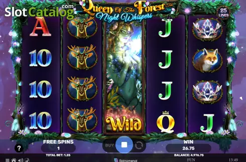 Οθόνη7. Queen of the Forest - Night Whispers Κουλοχέρης 