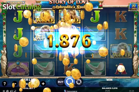 Οθόνη3. Story of Love - Aphrodite's Spell Κουλοχέρης