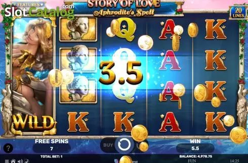 Οθόνη6. Story of Love - Aphrodite's Spell Κουλοχέρης