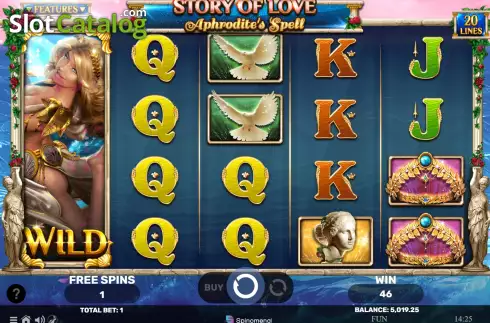 Οθόνη7. Story of Love - Aphrodite's Spell Κουλοχέρης