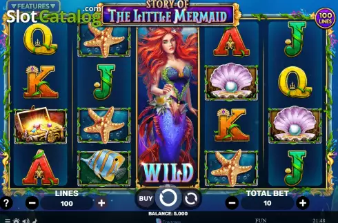 Οθόνη2. Story of The Little Mermaid Κουλοχέρης