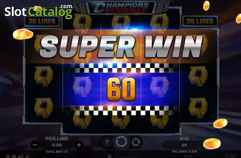 Οθόνη6. Champions Circuit Κουλοχέρης