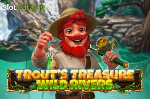 Trout's Treasure Wild Rivers Λογότυπο Trout's Treasure Wild Rivers Λογότυπο