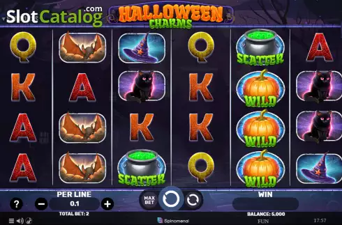 Οθόνη2. Halloween Charms Κουλοχέρης