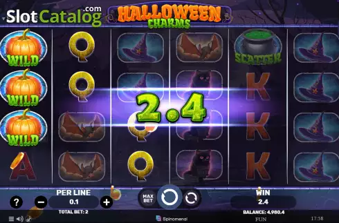 Οθόνη3. Halloween Charms Κουλοχέρης
