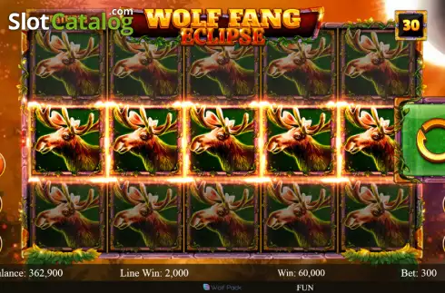 Οθόνη3. Wolf Fang Eclipse Κουλοχέρης