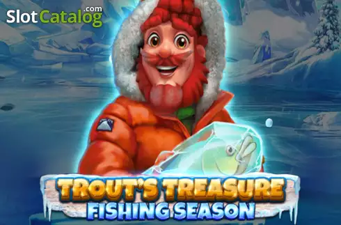 Trout's Treasure Fishing Season Λογότυπο Trout's Treasure Fishing Season Λογότυπο