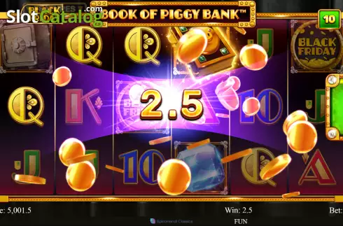 Οθόνη3. Book of Piggy Bank - Black Friday Κουλοχέρης 
