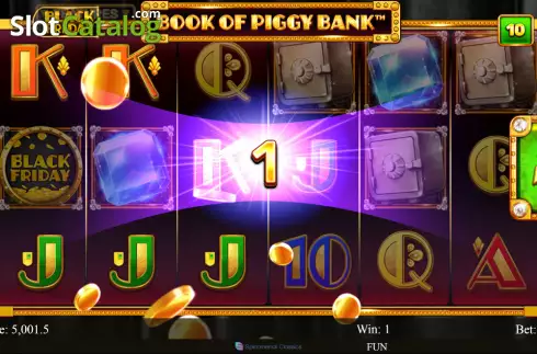Οθόνη4. Book of Piggy Bank - Black Friday Κουλοχέρης 