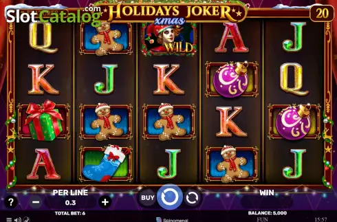 Οθόνη2. Holidays Joker - Xmas Κουλοχέρης