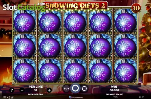 Οθόνη4. Snowing Gifts 2 Κουλοχέρης