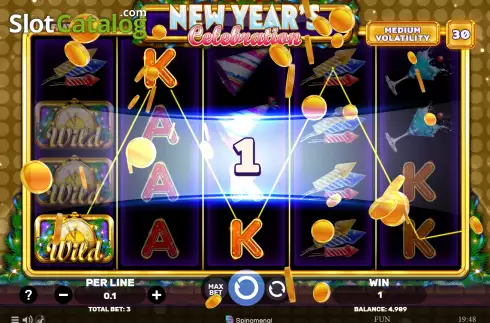 Οθόνη3. New Year's Celebration Κουλοχέρης