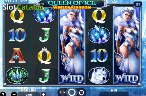 Οθόνη2. Queen Of Ice - Winter Kingdom Κουλοχέρης