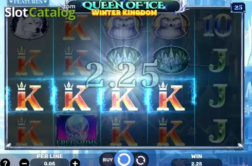 Οθόνη3. Queen Of Ice - Winter Kingdom Κουλοχέρης