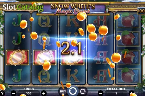Οθόνη3. Snow White's Magic Quest Κουλοχέρης
