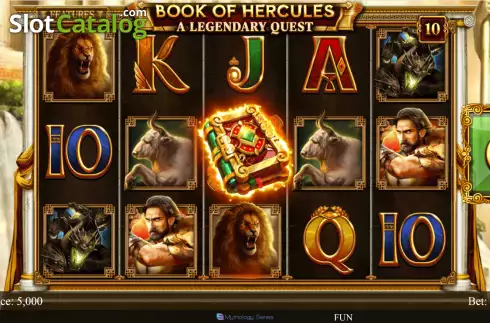 Οθόνη2. Book of Hercules - A Legendary Quest Κουλοχέρης