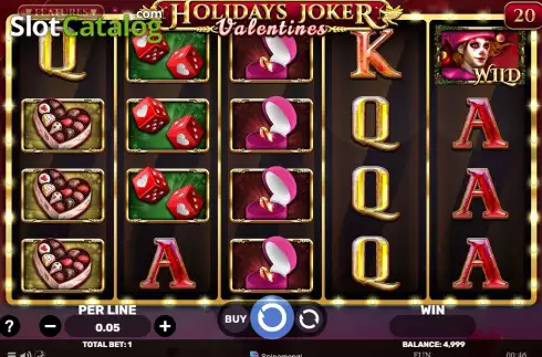 Οθόνη2. Holidays Joker - Valentines Κουλοχέρης