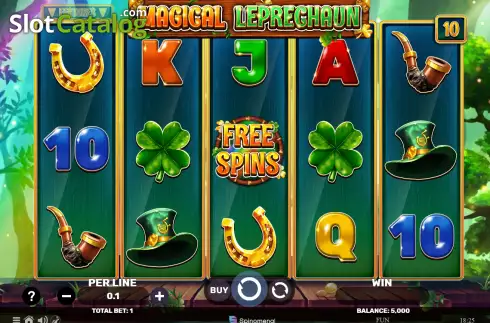 Οθόνη2. Magical Leprechaun Κουλοχέρης