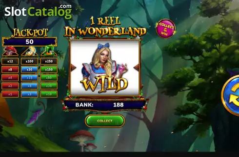 Οθόνη3. 1 Reel In Wonderland Κουλοχέρης