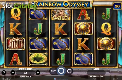 Οθόνη2. Rainbow Odyssey Κουλοχέρης