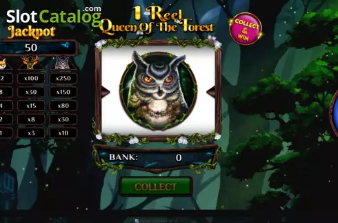 Οθόνη2. 1 Reel Queen of the Forest Κουλοχέρης