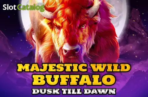 Majestic Wild Buffalo - Dusk Till Dawn Λογότυπο