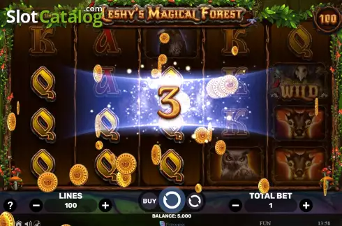 Οθόνη3. Leshy's Magical Forest Κουλοχέρης