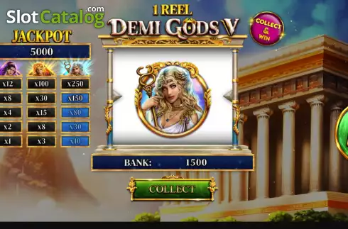 Οθόνη3. 1 Reel - Demi Gods V Κουλοχέρης