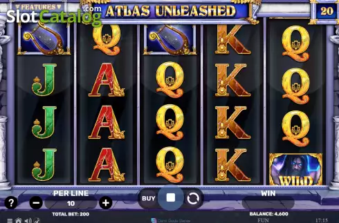 Οθόνη3. Atlas Unleashed Κουλοχέρης